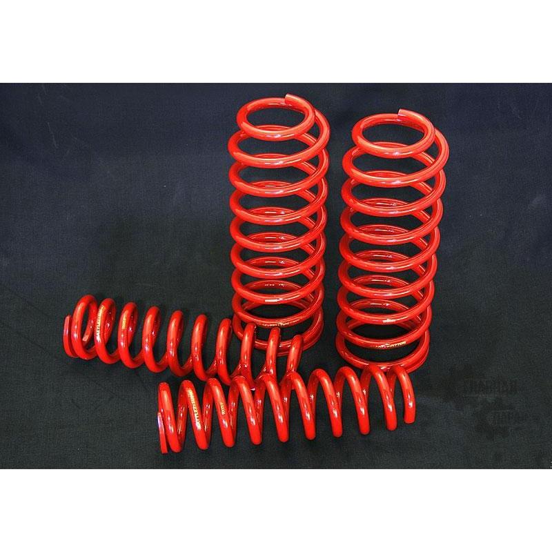 Land Rover Defender 110 - пружины передней подвески - 2 дюйма силовой обвес